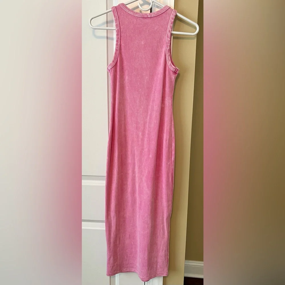 LuLu’s Ribbed Bodycon Midi Dress - Picture 5 of 7